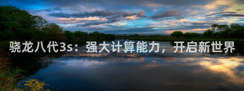 壹号娱乐3登录：骁龙八代3s：强大计算能力，开启新世界